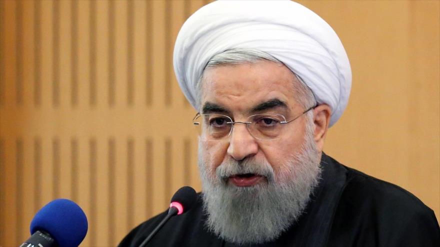 Presidente de Irán, Hasan Rohani.