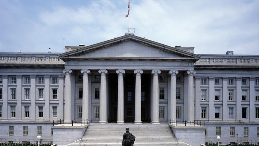 La sede del Departamento del Tesoro de EE.UU. en la capitalina ciudad de Washington.