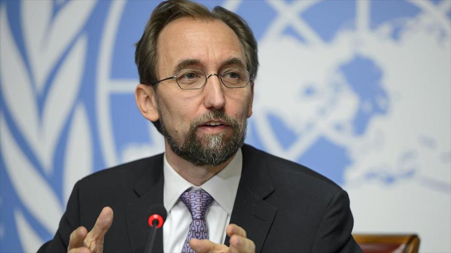 El Alto Comisionado de las Naciones Unidas para los Derechos Humanos, Zeid Raad al-Husein.