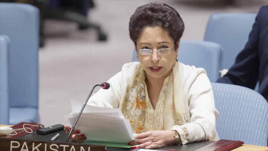 La representante permanente de Paquistán ante la Organización de las Naciones Unidas (ONU), Maleeha Lodhi.