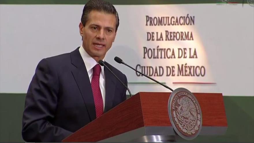 El presidente de México, Enrique Peña Nieto.