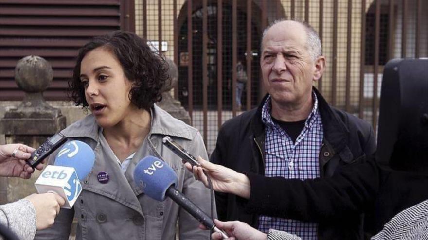 La diputada de la formación política española Podemos, Nagua Alba.