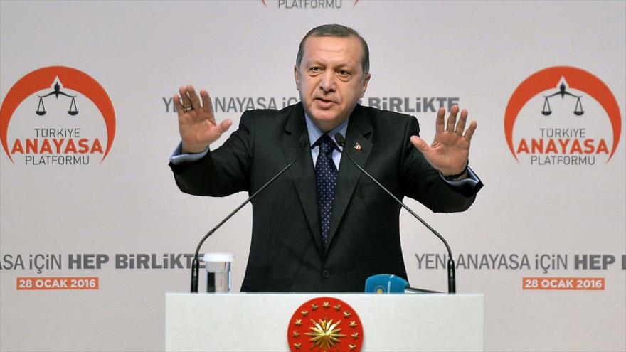 El presidente turco, Recep Tayyip Erdogan.