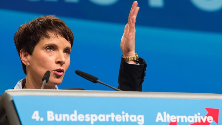 Frauke Petry, la líder del partido ultraconservador AfD (siglas alemanas de Alternativa para Alemania).