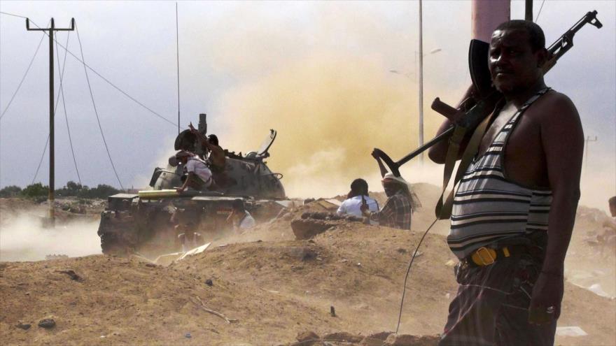 Mercenarios bajo el mando de Arabia Saudí.