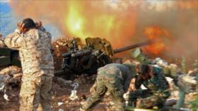 Ejército sirio se apodera de varias posiciones de terroristas en Hama
