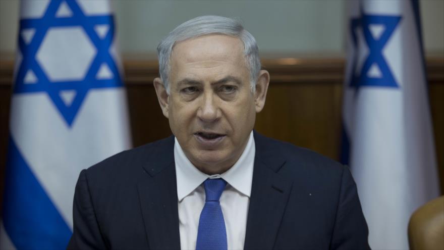 Primer ministro del régimen de Israel, Benyamin Netanyahu.