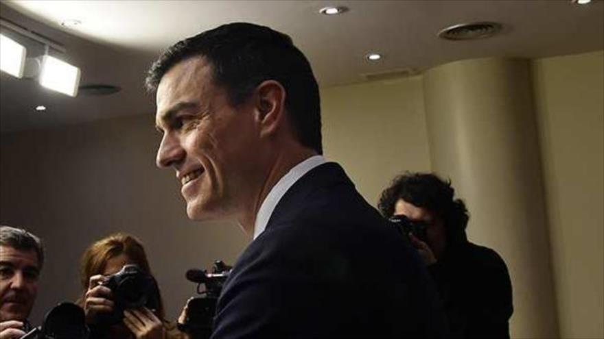 El secretario general del Partido Socialista Obrero Español (PSOE), Pedro Sánchez.