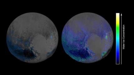 NASA: la superficie de Plutón está llena de agua congelada