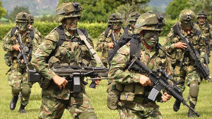 Soldados del Ejército Colombiano.