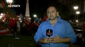 Acampada ante Casa Rosada en Argentina a favor de liberación de Milagro Sala 