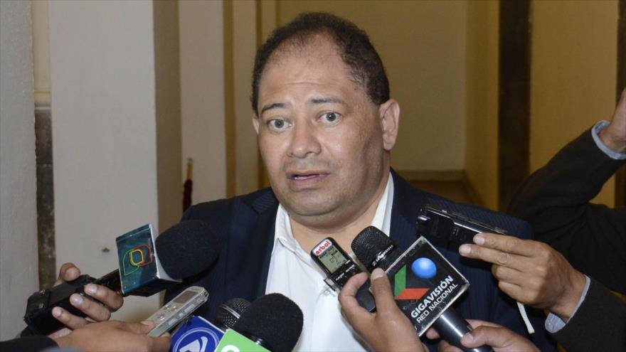 Ministro del Gobierno boliviano, Carlos Romero.