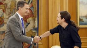 Iglesias reitera ante Felipe VI su propuesta de un Gobierno PSOE-Podemos