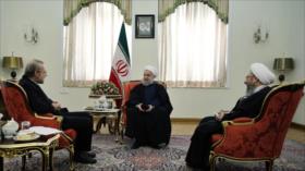 Jefes de tres Poderes iraníes destacan coordinación trilateral 