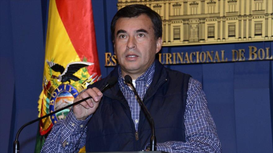 El ministro boliviano de la Presidencia, Juan Ramón Quintana.