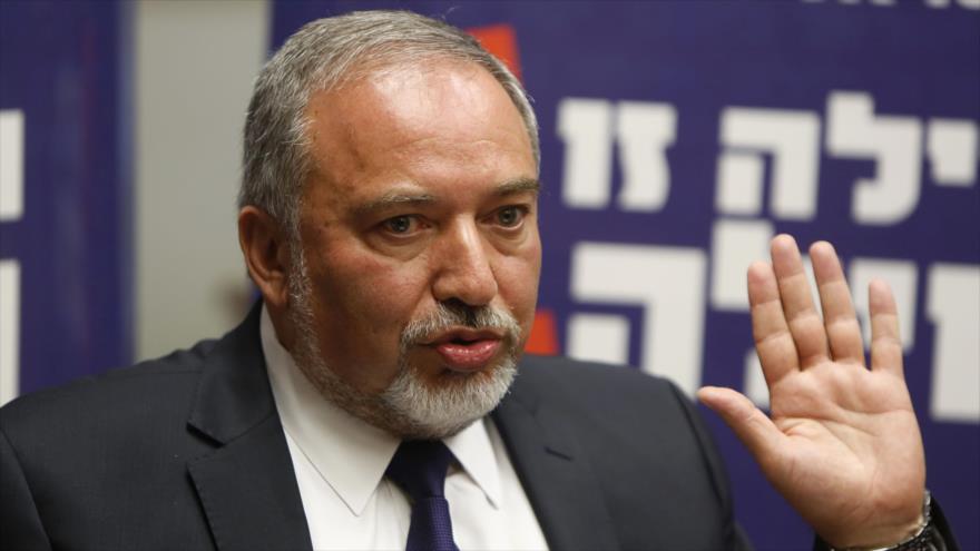 El líder del partido israelí Yisrael Beytenu, Avigdor Lieberman.