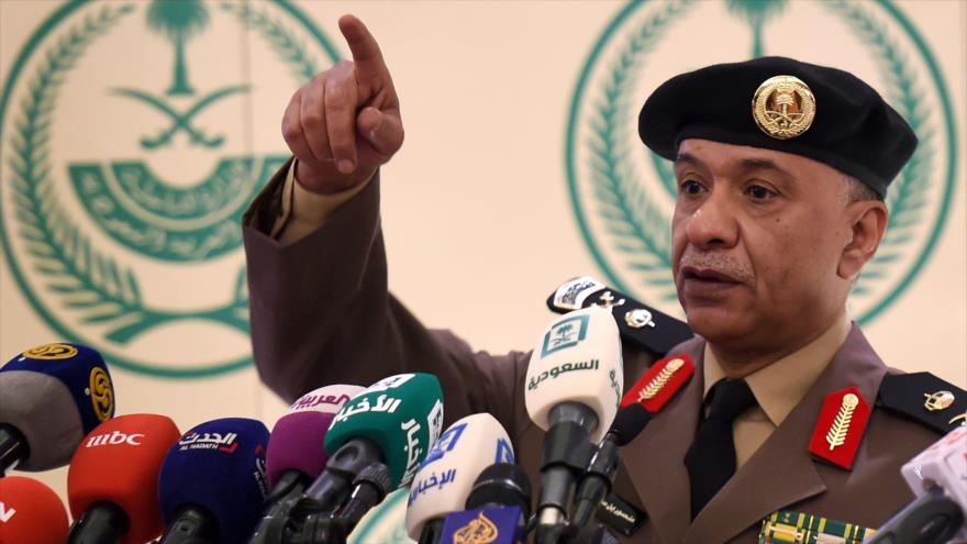 Portavoz del Ministerio saudí del Interior, Mansur al-Turki. 
