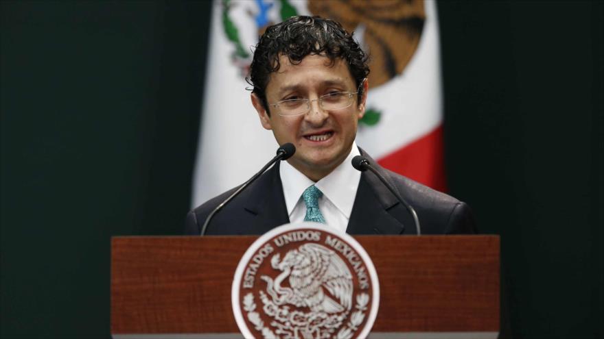 El Secretario de la Función Pública de México, Virgilio Andrade Martínez.