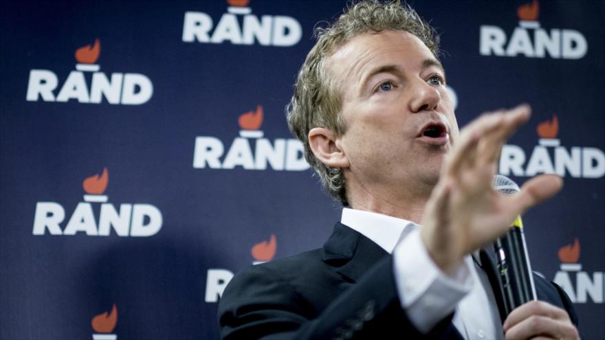 El precandidato republicano a la Presidencia de EE.UU., Rand Paul.