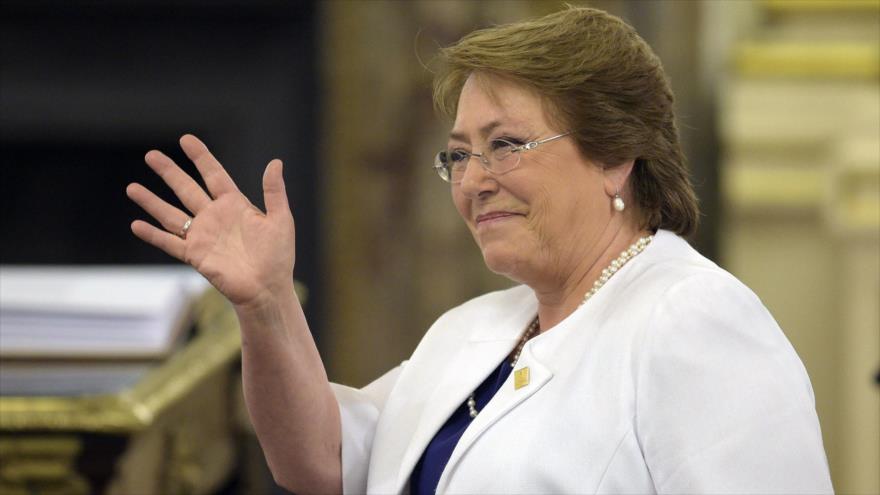 La presidenta de Chile, Michelle Bachelet.