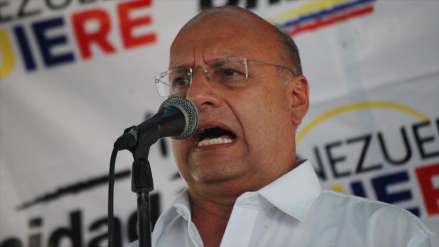 William Dávila, presidente de la subcomisión especial para investigar la presunta financiación del Gobierno venezolano a Podemos y la banda terrorista ETA.