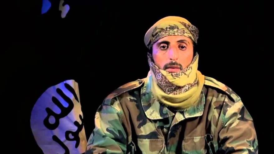Yalal Balidi, alias Abu Hamza al Zinjibari, miembro del grupo terrorista del EIIL (Daesh, en árabe) en Yemen.