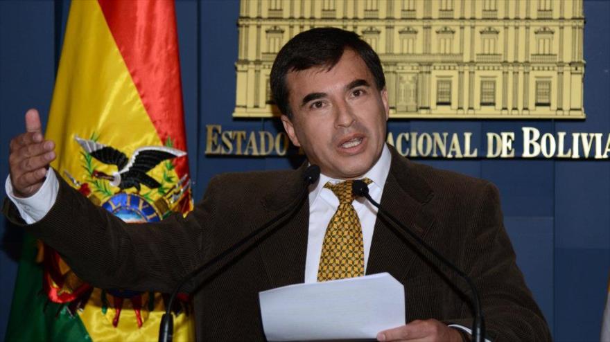 El ministro boliviano de Presidencia, Juan Ramón Quintana.