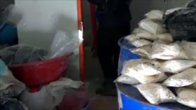 Descubren en Siria laboratorio de droga que hace inmunes al dolor a miembros de Daesh