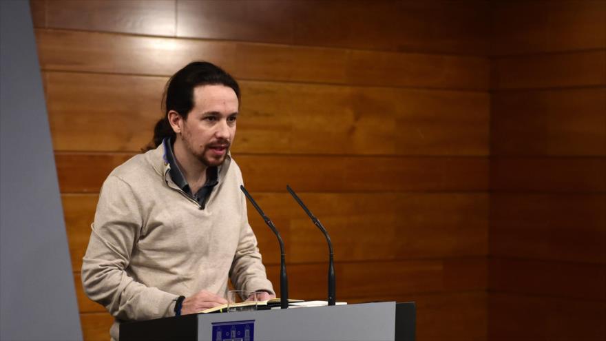 El líder de Podemos, Pablo Iglesias.
