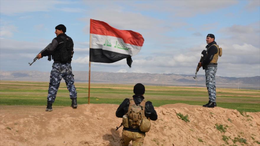 Fuerzas iraquíes de seguridad que luchan contra los terroristas de Daesh.