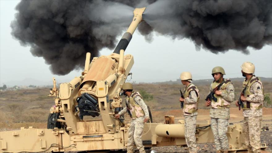 Efectivos del Ejército de Arabia Saudí.
