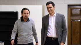 Sánchez urge a Iglesias a “reconsiderar” su veto a Ciudadanos
