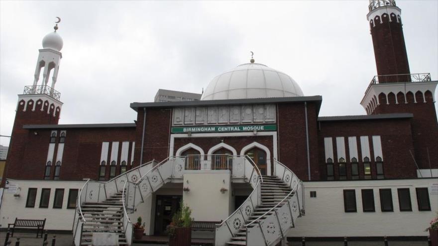 La Mezquita Central de Birmingham, Reino Unido.