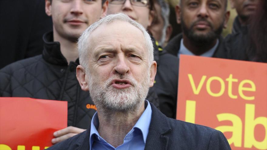 El líder del Partido Laborista (PL) del Reino Unido, Jeremy Corbyn.