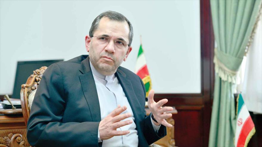 El vicecanciller iraní para Asuntos de América y Europa, Mayid Tajt Ravanchi.