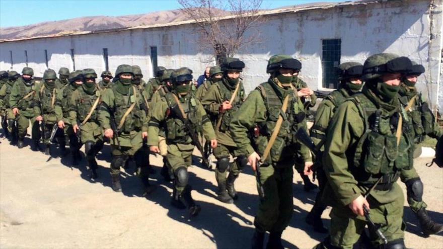 Soldados del Ejército de Rusia.