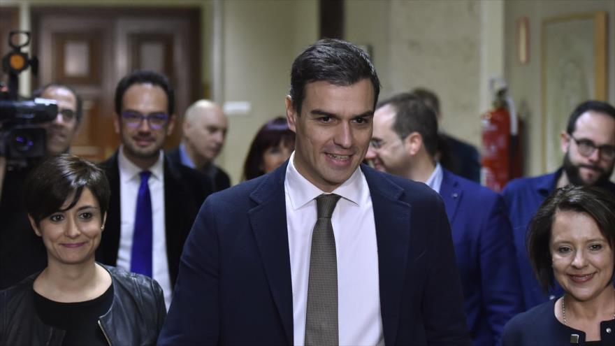 El secretario general del Partido Socialista Obrero Español (PSOE), Pedro Sánchez.