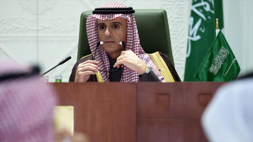 Ministro saudí de Asuntos Exteriores, Adel al-Yubeir.