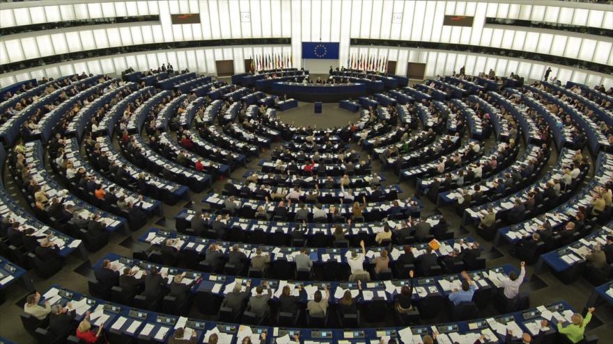 Una vista general del Parlamento Europeo (PE).