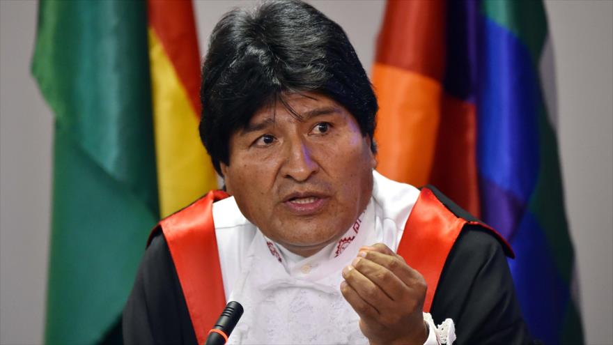 El presidente de Bolivia, Evo Morales.