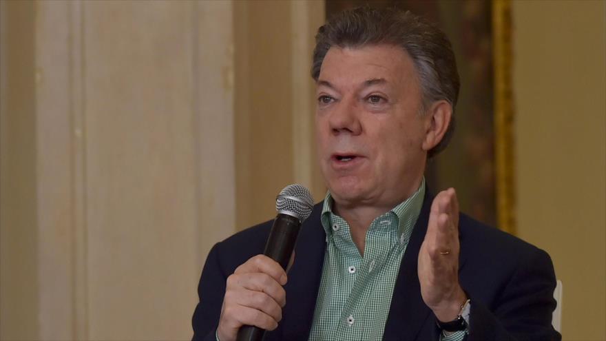 El presidente colombiano, Juan Manuel Santos.