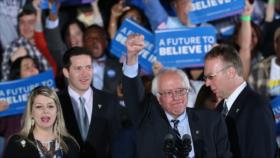 Bernie Sanders promete una “revolución política” en Estados Unidos