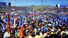 MAS ratifica su apoyo a reelección de Morales ante actos de derecha