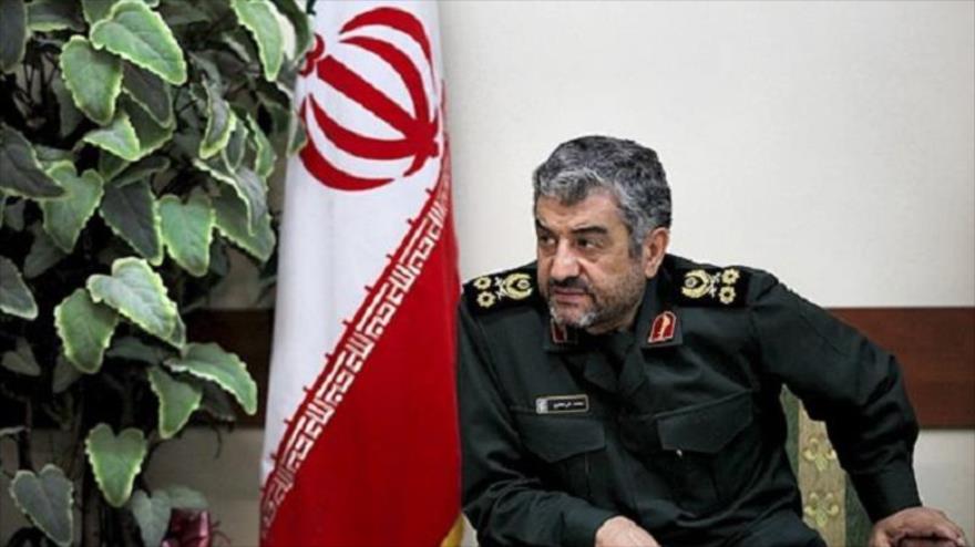 El comandante iraní del Cuerpo de los Guardianes de la Revolución Islámica (CGRI), Mohamad Ali Yafari.