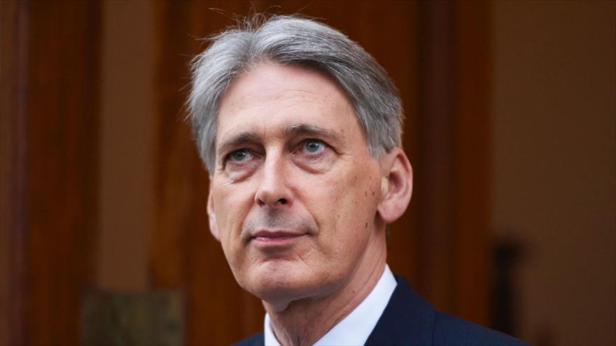 Ministro de Asuntos Exteriores del Reino Unido, Philip Hammond.