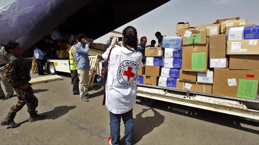 Los grupos de ayuda en Yemen reciben las ayudas humanitarias internacionales.