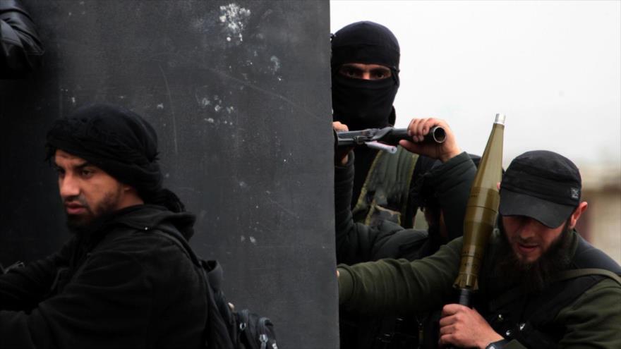 Integrantes de Daesh en Siria. 