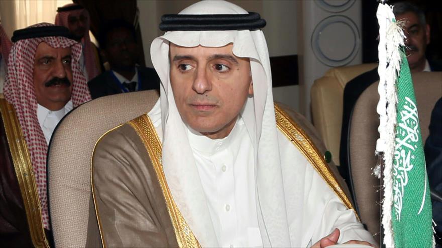 El canciller de Arabia Saudí, Adel al-Yubeir.
