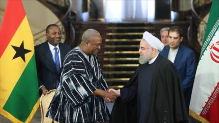 Irán y Ghana hacen hincapié en la lucha antiterrorista