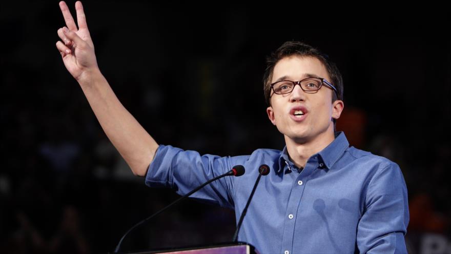 El secretario político del partido español Podemos, Íñigo Errejón.